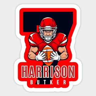 harrison butker Sticker